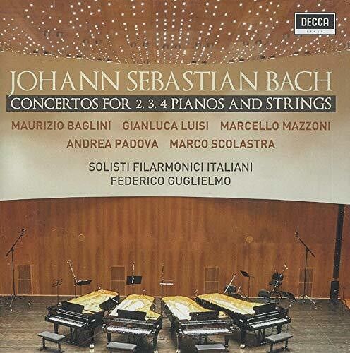 Baglini / Luisi / Mazzoni /Padova / Scolastra - Concertos For 2, 3 & 4 Pianos & Strings: Live At Amiata Piano Festival [Compact Discs] Italy - Import