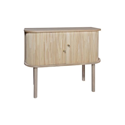 Bahut En Bois Clair Avec Portes Coulissantes