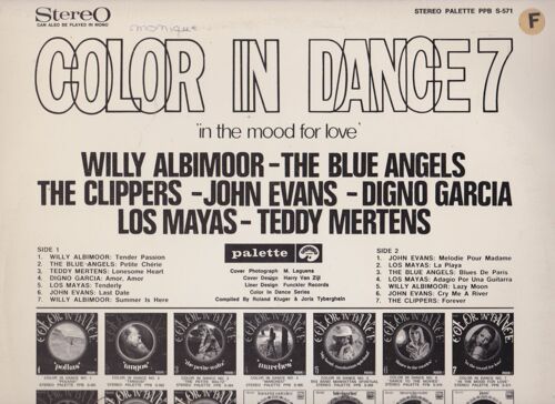 Cplor In Dance 7 In The Mood Of Love - Tender Passion -Petite Chérie - Lonesome Heart - Amor Amor- Tenderly - Last Date - Summer Is Here- Melodie Pour Madame - La Palya -