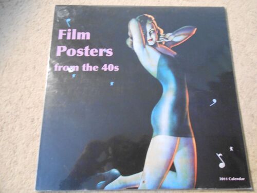 Calendrier Poster "Affiches De Films Des Années 1940"