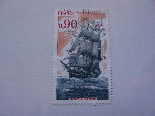 Timbre Du Bateau École, La Frégate "La Melpoméne" N° 1862 Oblitéré