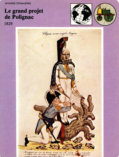 Fiche Edito-Service Histoire Le Grand Projet De Polignac 1829