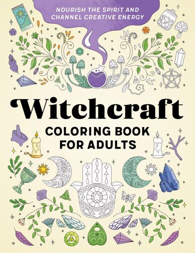 Witchcraft Coloring Book For Adults