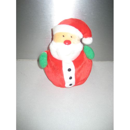 Doudou Peluche Père Noel Malo Cash 18 Cm