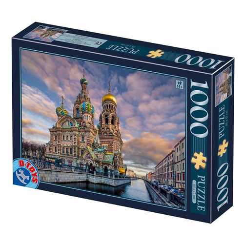Church Of The Savior On Blood - Saint Petersbourg - Puzzle 1000 Pièces