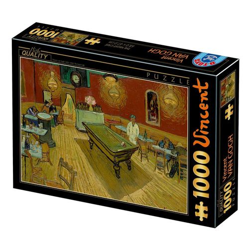 Van Gogh Vincent - The Night Café - Puzzle 1000 Pièces