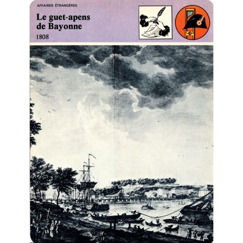 Fiche Edito-Service Histoire Le Guet-Apens De Bayonne 1808