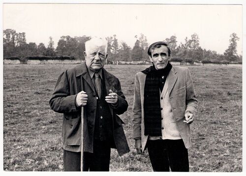 Jean Gabin - La Horse - Pierre Granier Deferre - 1970 - 1 Petite Affiche De 18x13 Cm * 1 Photo Originale Argentique De Cinéma - Lobby Card * Jean Gabin ; Eleonore Hirt ; Christian Barbier