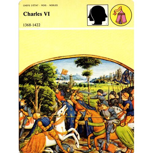 Fiche Edito-Service Histoire Charles Vi 1368-1422