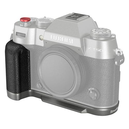 SMALLRIG 4712 Silicone L-Shape Handle for Fujifilm X-T50 Charcoal Silver