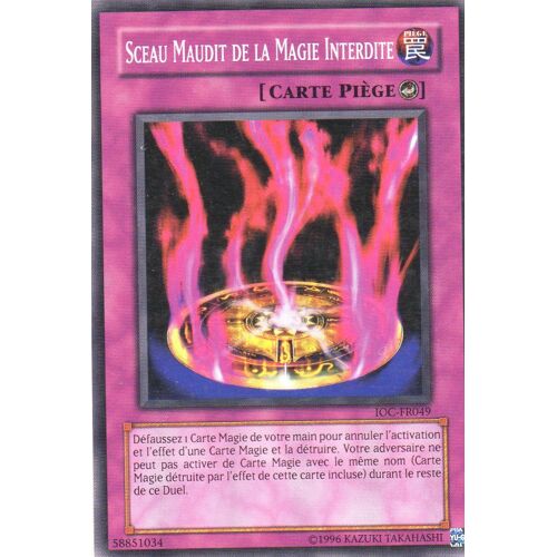 Sceau Maudit De La Magie Interdite  -  Ioc-Fr049