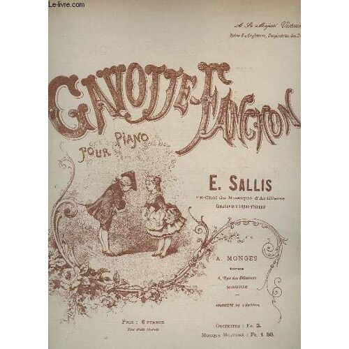 Cavotte Fanchon - Pour Piano.