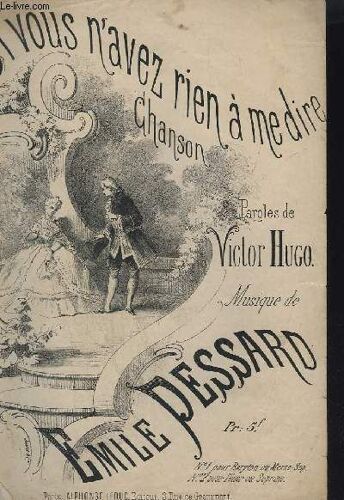 Si Vous N'avez Rien A Me Dire - Chanson.