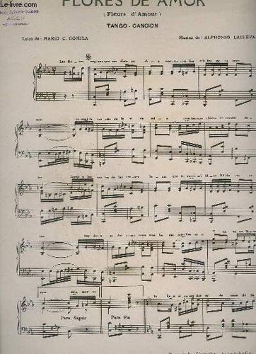 Flores De Amor / Fleurs D'amour - Tango - Cancion.