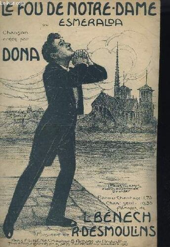Le Fou De Notre Dame - Ou Esmeralda - Chanson A Voix.