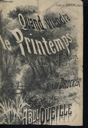 Quand Viendra Le Printemps - Melodie Valse.