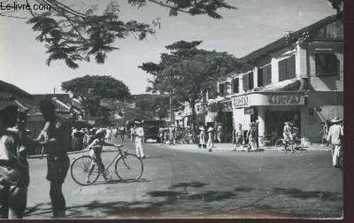 1 Photo-Carte Postale En Noir Et Blanc Dimension 9 X 14 Cm : Viet-Nam - Tourane  - Date  Du 2.07.1952.