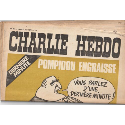 Charlie Hebdo 79- Lundi 22 Mai 1972