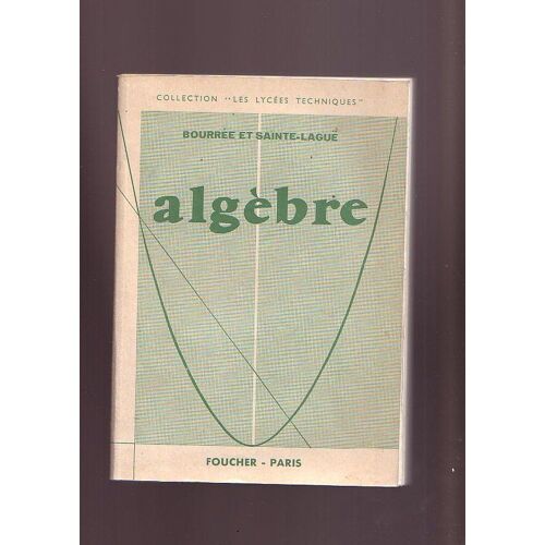 Algèbre.