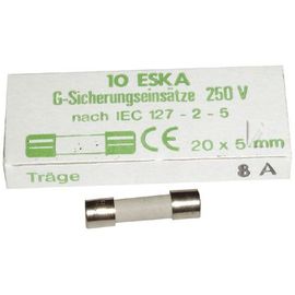 MS-0295172. FUSIBLE TEMPORISE 8 AMPERES 5x20 (x1) MOULINEX