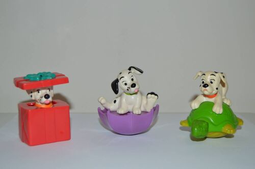 Lot De 3 Figurines Les 101 Dalmatiens Mc Donald