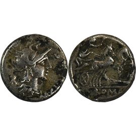 Rome - Republique - Denier - Cipa - Marcus Cipius - Bige - Fourré - 115 Bc - Rrc.289/A - 21-263
