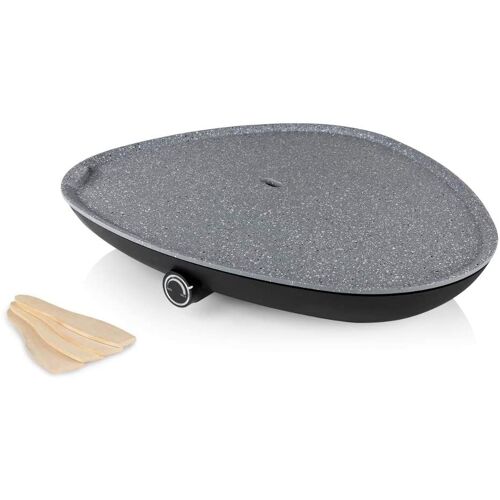Pancha Électrique Triangulaire Pour 4/6 Personnes 2000w Gris Noir