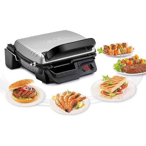 Grill Électrique Avec Température Réglable 2000w Noir Acier Inoxydable