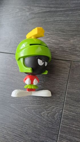 Figurine Marvin Le Martien Space Jam Looney Tunes Mc Donald's, 2010, Collection, Vintage, En Très Bon État