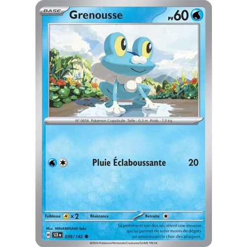 Carte Pokémon - Grenousse - 039/142 - Ev7 Couronne Stellaire