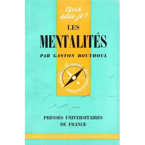 Les Mentalités - 3e Edition