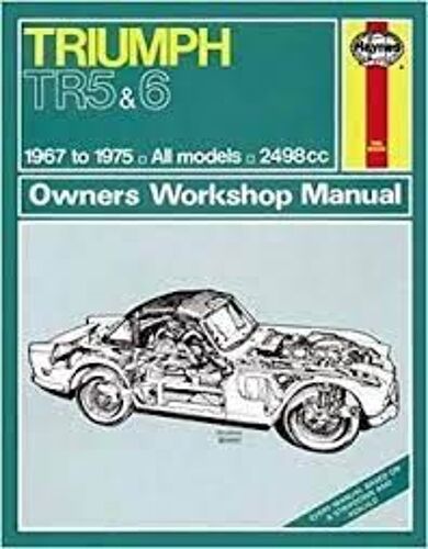 Triumph Tr 5 250 & 6 1967-1975 Haynes Owners Workshop Manual