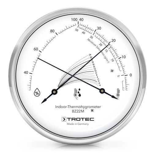 TROTEC Thermo-hygromètre design BZ22M