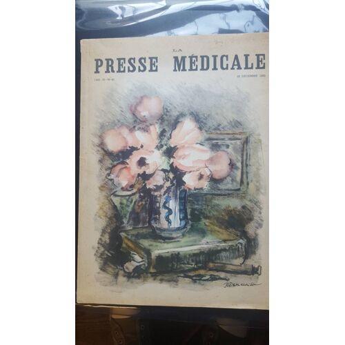 La Presse Médicale 1893 - 1953 / 1952 - 60 - Nº82