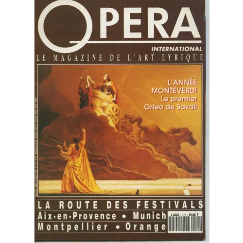 Opera International N° 171 Du 01/07/1993