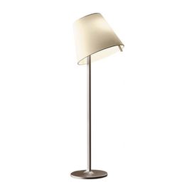 Artemide Lampadaire Melampo Mega (Diffuseur Écru, Structure Bronze - Technoploymère, Satin, Aluminium, Zamak)