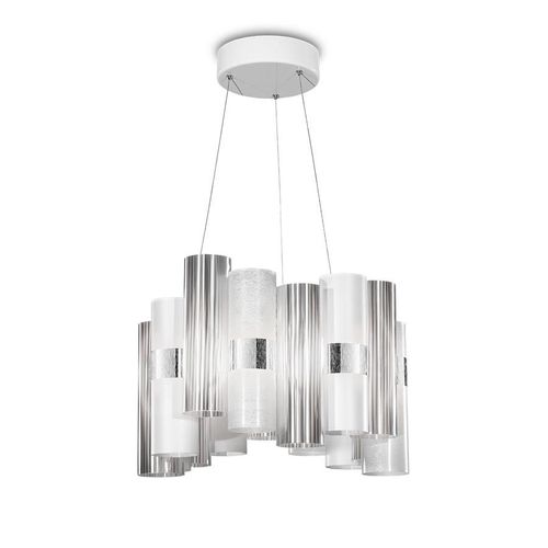 Slamp Lampe À Suspension La Lollo (White - Cristalflex® / Lentiflex®)