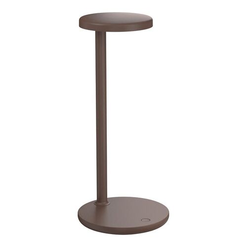 Flos Lampe De Table Oblique (2700k, Marron Opaque - Aluminium Et Pmma)