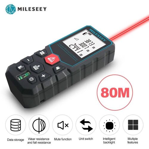 Telemetre Laser Pro Ecran LCD 40/100m, Modele: 80m