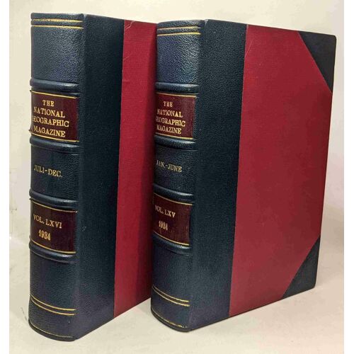 The National Geographic Magazine - Year 1934 Jan. - Dec. --- 2 Volumes - Vol. Lxv / Lxvi