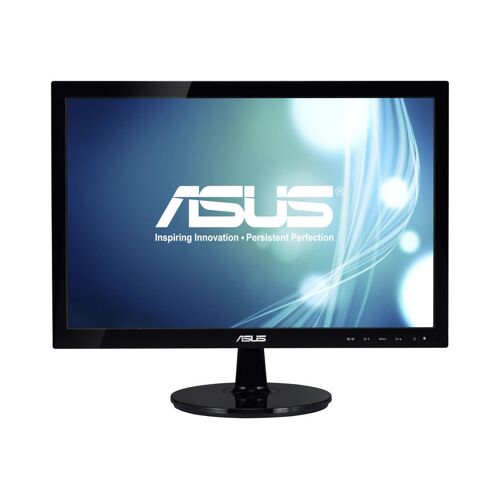 ASUS VS197DE - Écran LED - 18.5" - 1366 x 768 - TN - 200 cd/m² - 600:1 - 5 ms - VGA - noir