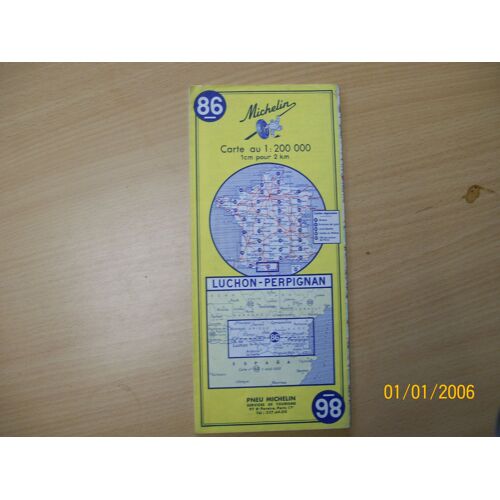 Michelin Luchon Perpignant N°86