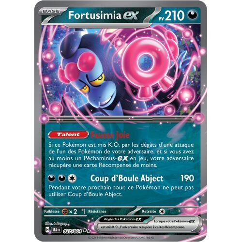 Carte Pokémon - Fortusimia Ex - 037/64 - Ultra-Rare - 6,5 Fable Nébuleuse
