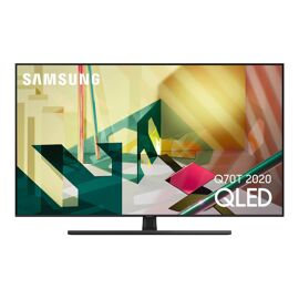 Samsung QE65Q70TAT - 65" Q70T Series TV LCD rétro-éclairée par LED - QLED - Smart TV - Tizen OS - 4K UHD (2160p) 3840 x 2160 - HDR - Quantum Dot, Double LED - noir