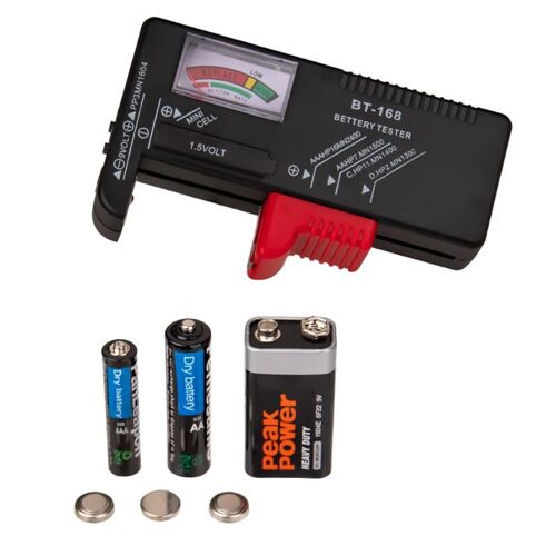 Testeur De Capacité De Batterie Bt-168 Testeur De Puissance D'instrument De Mesure De Batterie