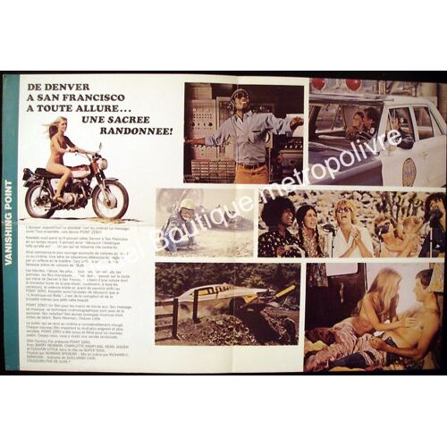 Vanishing Point - Point Zéro, Synopsis Dep., Richard C. Sarafian, Avec Barry Newman, Cleavon Little