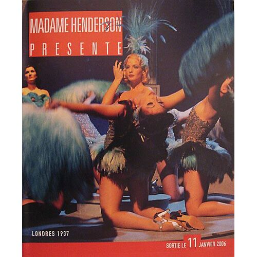 Madame Henderson Présente, Dossier De Presse, De Stephen Frears, Avec Judi Dench, Bob Hoskins