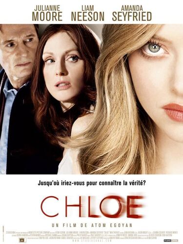 Chloe - Véritable Affiche De Cinéma Pliée - Format 120x160 Cm -  De Atom Egoyan Avec Julianne Moore, Liam Neeson, Amanda Seyfried, Max Thieriot, R.H. Thomson, Nina Dobrev, Mishu Vellani - 2010