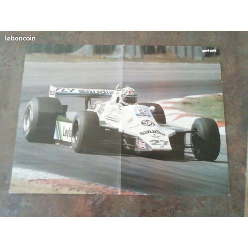 Poster Offert Par Sport Auto 56 Cm Sur 41 Cm Bel État Mais Des Trous D'épingles