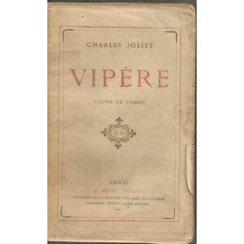 Vipère. Etude De Femme